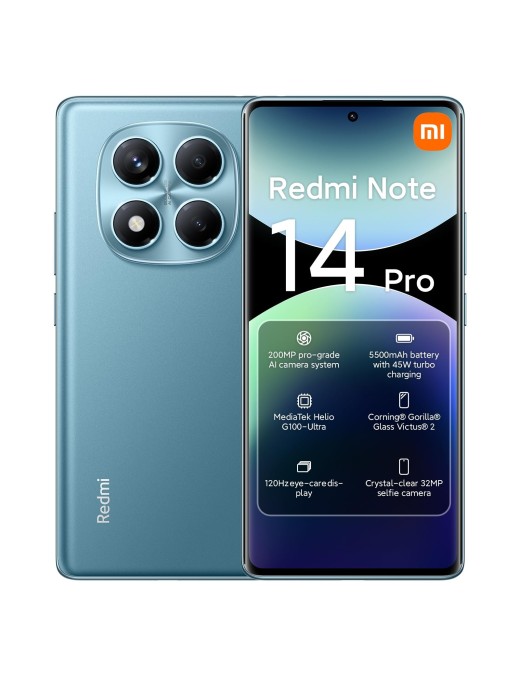Xiaomi Redmi Note 14 Pro 12+512GB 6.67" 4G Ocean Blue Europa