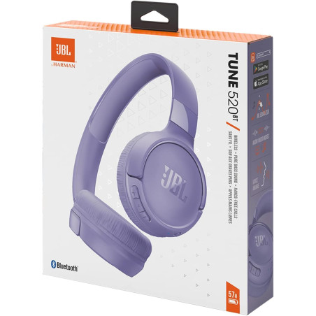 JBL Cuffie Bluetooth T520BT Purple