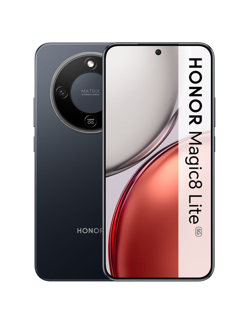 Honor Magic8 Lite 5G 6,79" 8+256GB Dual Sim Midnight Black Europa