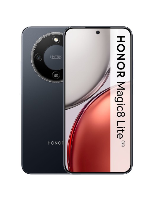 Honor Magic8 Lite 5G 6,79" 8+512GB Dual Sim Midnight Black Europa