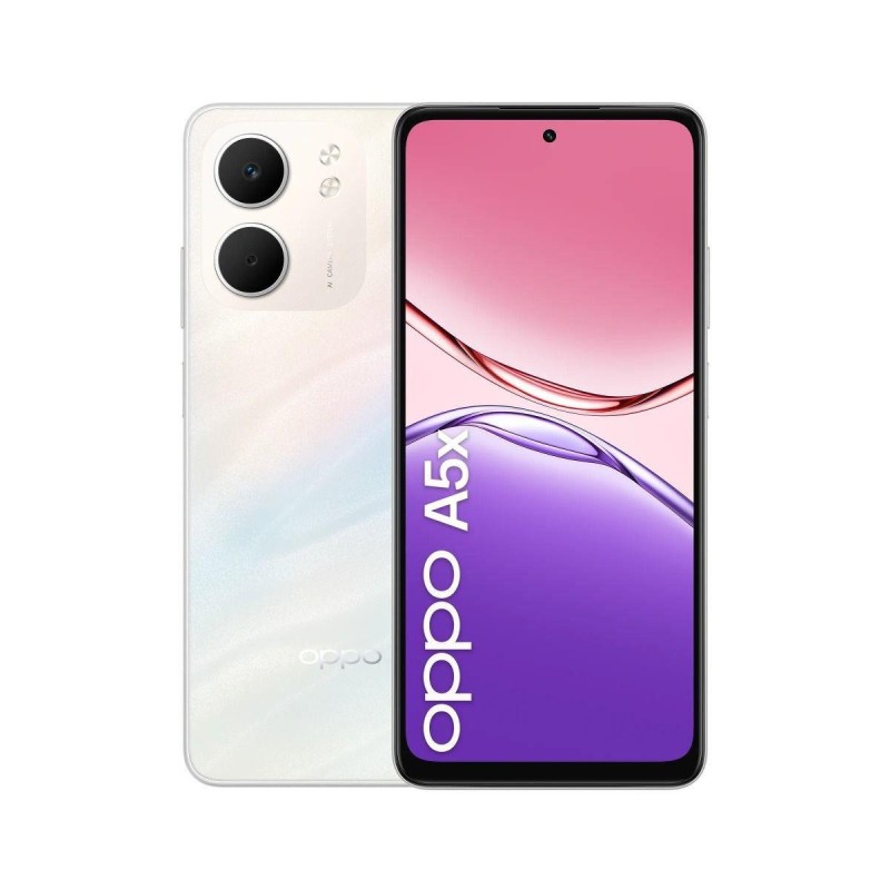 OPPO A5x 4+128GB 6.67" 4G Laser White Dual Sim Italia TIM