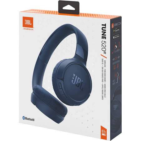 JBL Cuffie Bluetooth T520BT Blue