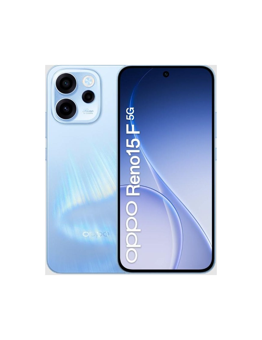 OPPO Reno 15F 8+256GB 6.57" 5G Aurora Blue Italia