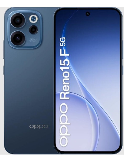 OPPO Reno 15F 8+256GB 6.57" 5G Twilight Black Italia