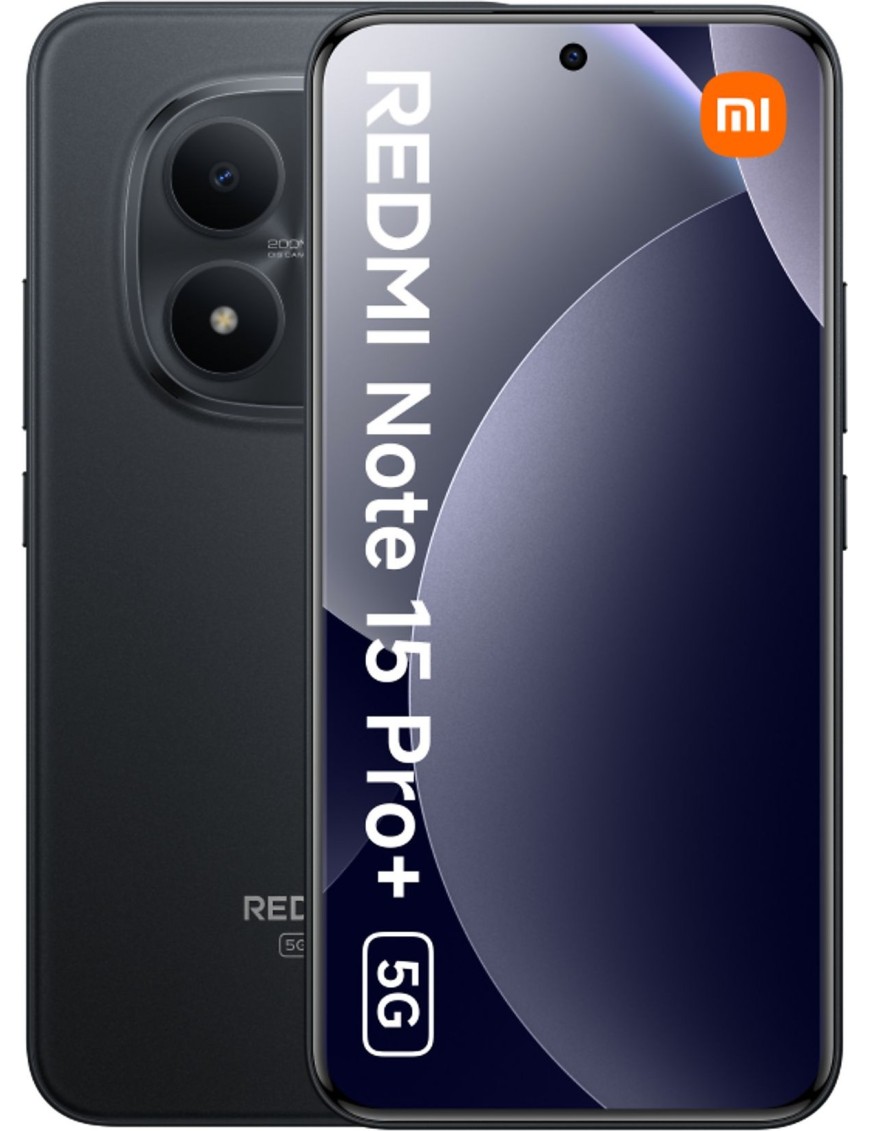 Xiaomi Redmi Note 15 Pro+ 8+256GB 6.83" 5G Black Europa