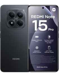 Xiaomi Redmi Note 15 Pro 4G 8+256GB 6.77" Black Europa