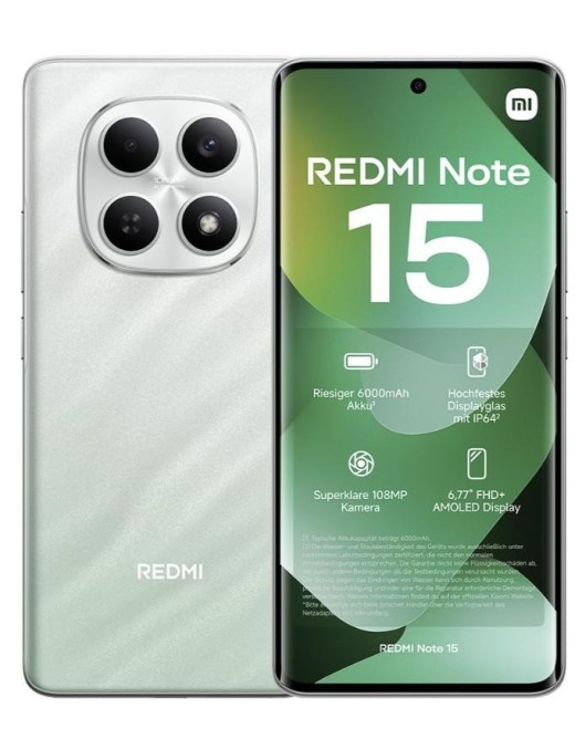 Xiaomi Redmi Note 15 4G 8+256GB 6.77" Green Europa