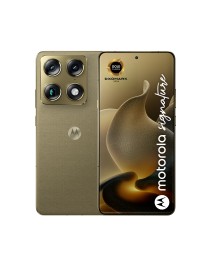 Motorola signature 17,2 cm (6.78") Doppia SIM Android 16.0 5G USB tipo-C 16 GB 512 GB 5200 mAh Oro PANTONE Martini Olive