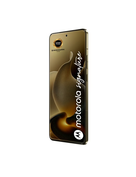 Motorola signature 17.2 cm (6.78") Dual SIM Android 16.0 5G USB Type-C 16 GB 512 GB 5200 mAh Gold