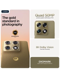 Motorola signature 17,2 cm (6.78") Doppia SIM Android 16.0 5G USB tipo-C 16 GB 512 GB 5200 mAh Oro PANTONE Martini Olive