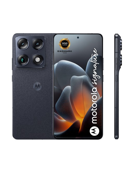 Motorola signature 17.2 cm (6.78") Dual SIM Android 16.0 5G USB Type-C 16 GB 512 GB 5200 mAh Dark Blue