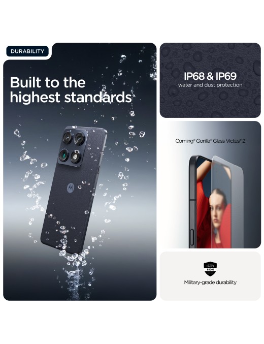 Motorola signature 17.2 cm (6.78") Dual SIM Android 16.0 5G USB Type-C 16 GB 512 GB 5200 mAh Dark Blue