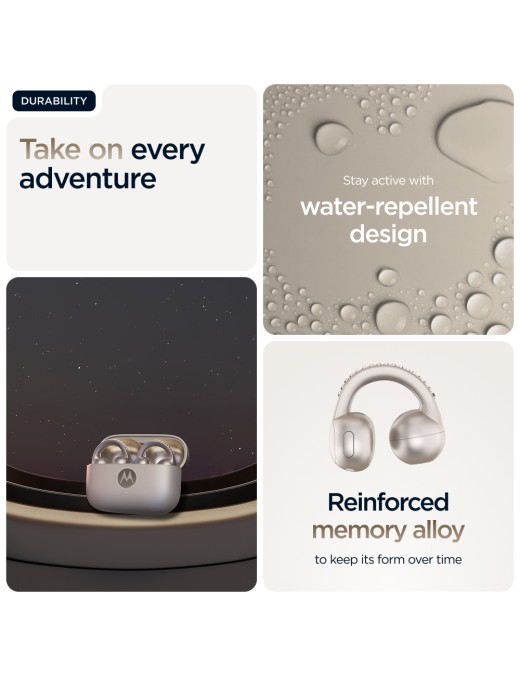 Motorola Moto Buds Loop By Bose Swarowski French Oak