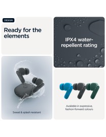 Motorola Moto Buds Bass Dark Shadow