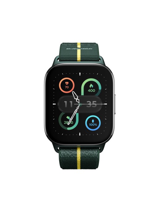 Motorola moto watch fit 4.83 cm (1.9") OLED 44.5 mm Digital Touchscreen Green, Grey GPS (satellite)