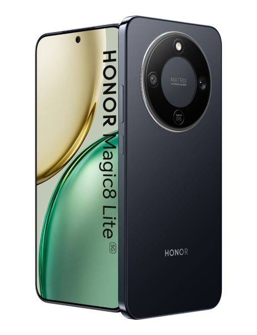 Honor Magic 8 Lite 8+512GB 6.79" 5G Black + Charger + Tpu Case Italia