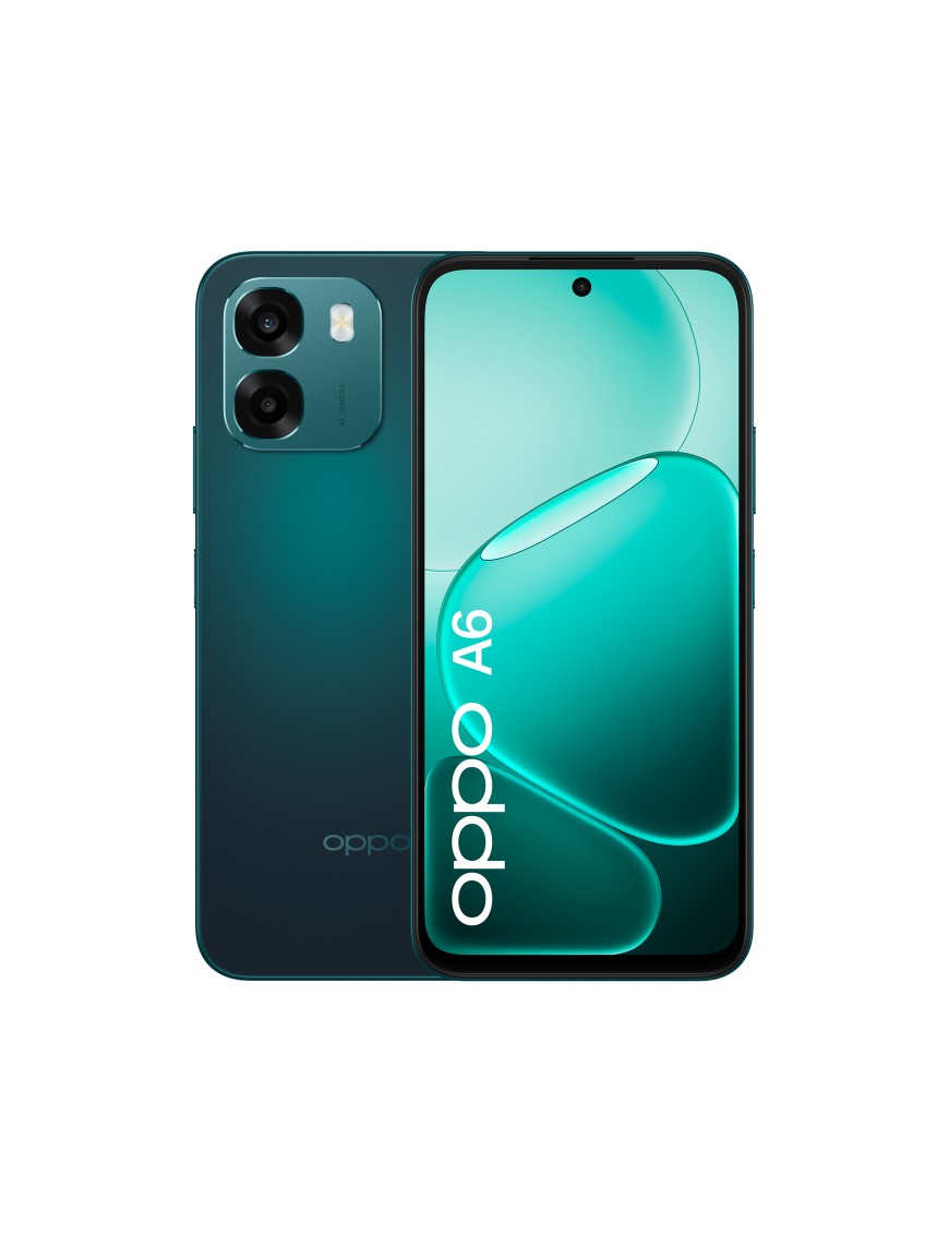 OPPO A6 17.1 cm (6.75") Dual SIM Android 15 4G USB Type-C 6 GB 256 GB 6550 mAh Black