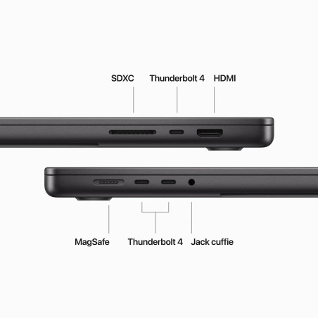 Apple MacBook Pro 2023 16" M3-PRO 12C/18G 18/512GB Space Black MRW13T/A