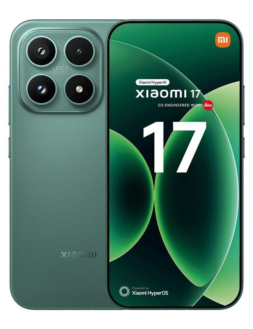 Xiaomi 17 12+512GB 6.3" 5G Venture Green Dual Sim Europa