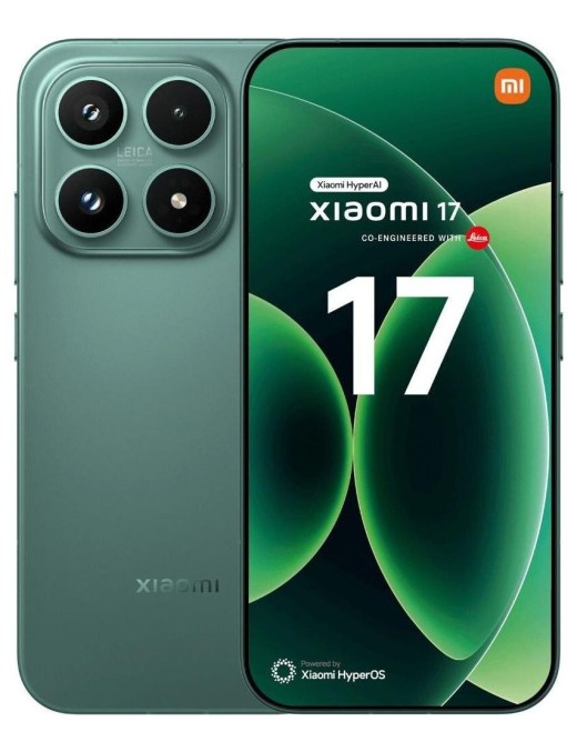 Xiaomi 17 12+512GB 6.3" 5G Venture Green Dual Sim Europa