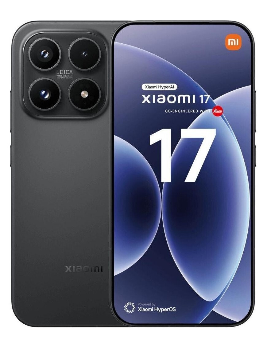 Xiaomi 17 12+512GB 6.3" 5G Black Dual Sim TIM