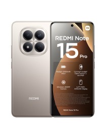 Xiaomi Redmi Note 15 Pro 4G 12+512GB 6.77" Titanium Europa