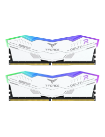 RAM TeamGroup T-Force Delta DIMM 32GB Dual-Kit DDR5-6000 CL30 - RGB White