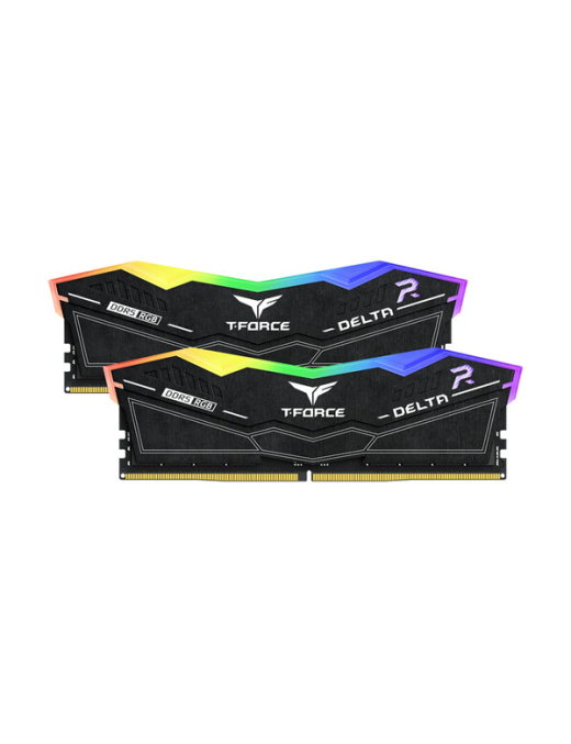 RAM TeamGroup T-Force Delta DIMM 32GB Dual-Kit DDR5-6000 CL30 - RGB Black