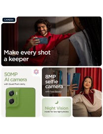 Motorola Moto G06 4+256GB 6.88" Pantone Tendril 4G Dual Sim Italia Tim