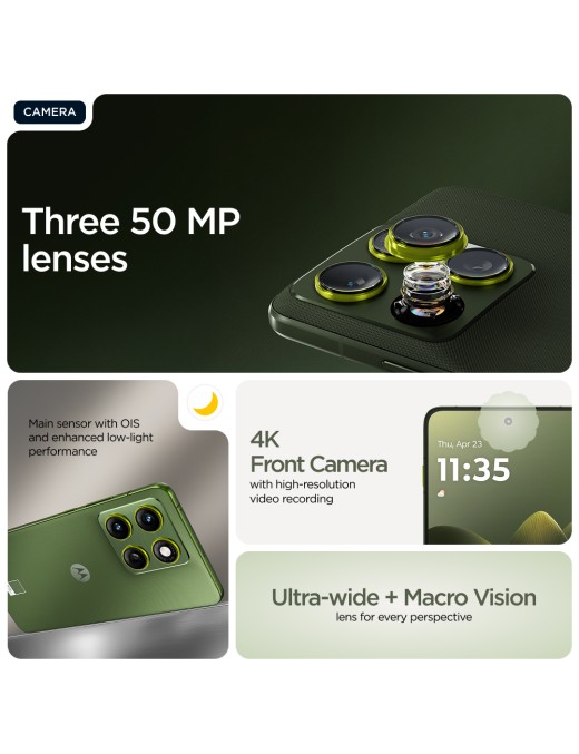 Motorola Edge 70 5G 12+512GB 6.7" PANTONE Bronze Green Europa Brandizzato
