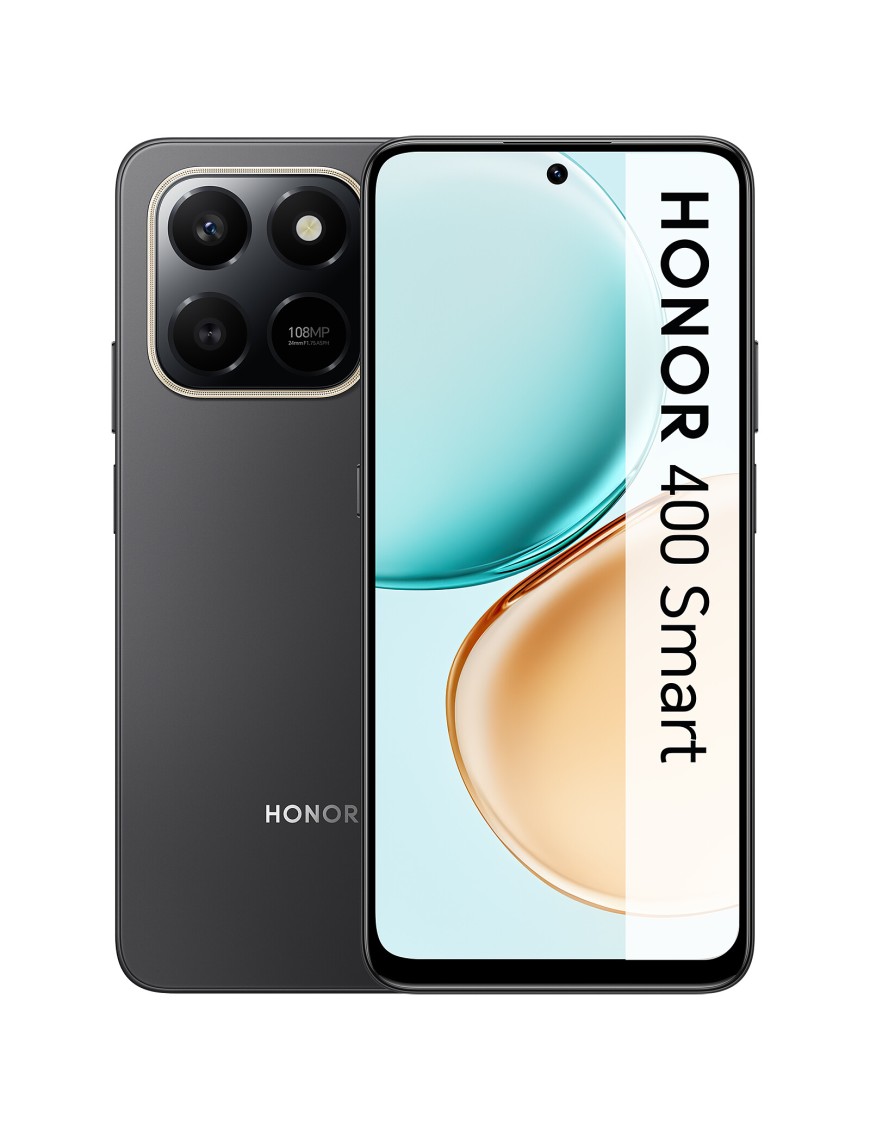 Honor 400 Smart 8+256GB 6.77" 4G Velvet Black Dual Sim TIM Italia
