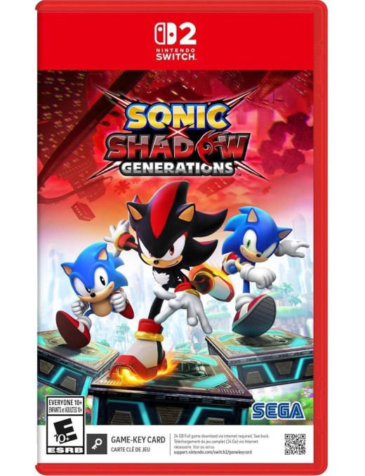 Switch 2 Sonic x Shadow Generations (Game Key Card) - EU