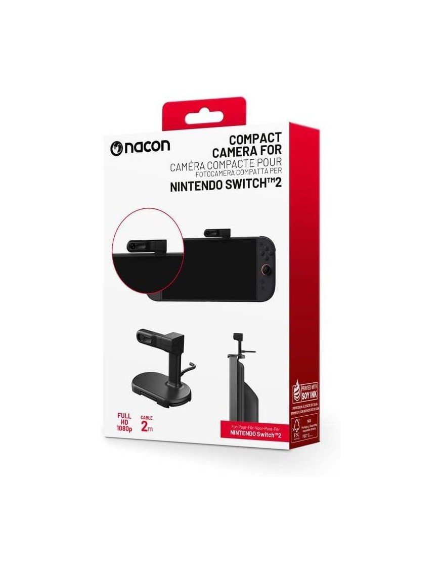 Switch 2 Nacon Webcam 1080P Black