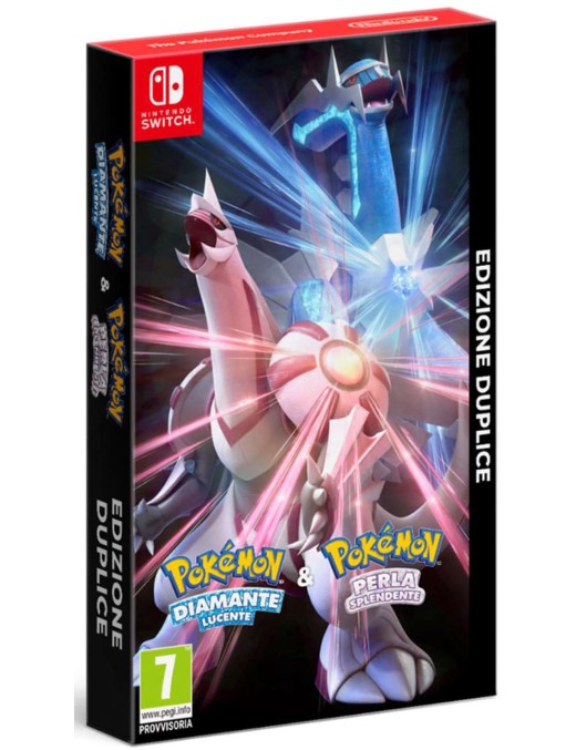 Switch Pokemon Diamante Lucente e Perla Splendente Dual Pack
