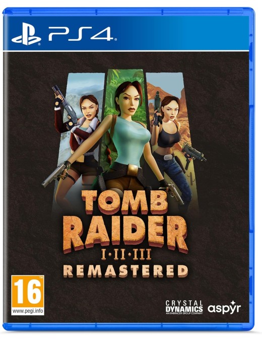 PS4 Tomb Raider I-III Remastered Starring Lara Croft EU