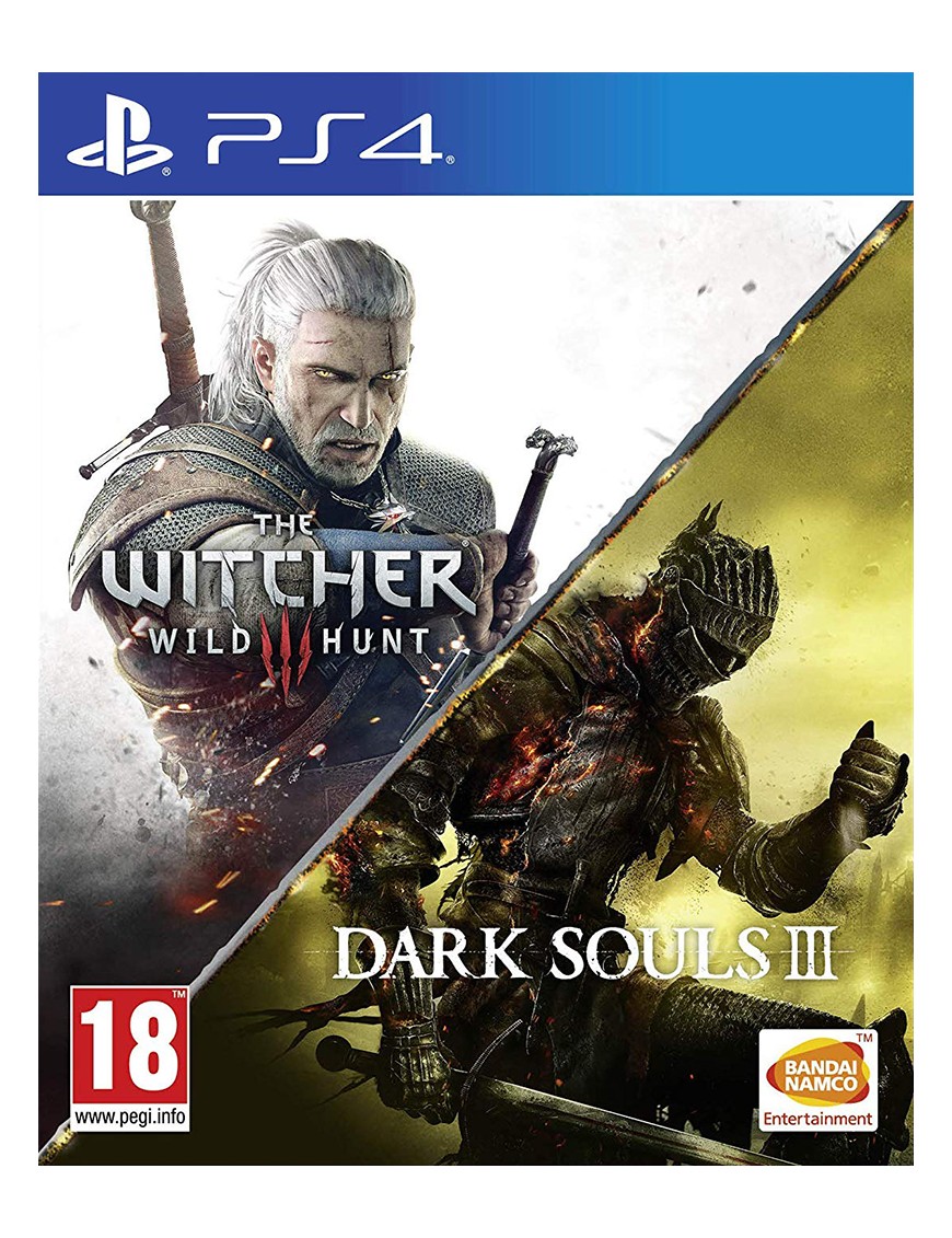 PS4 The Witcher 3 + Dark Souls 3