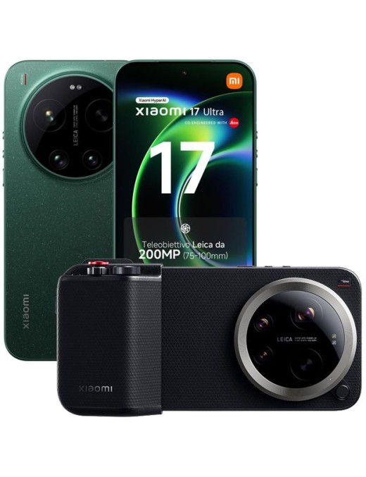 Xiaomi 17 Ultra 16+512GB 6.9" 5G Starlit Green Dual Sim + Kit Camera Wind3
