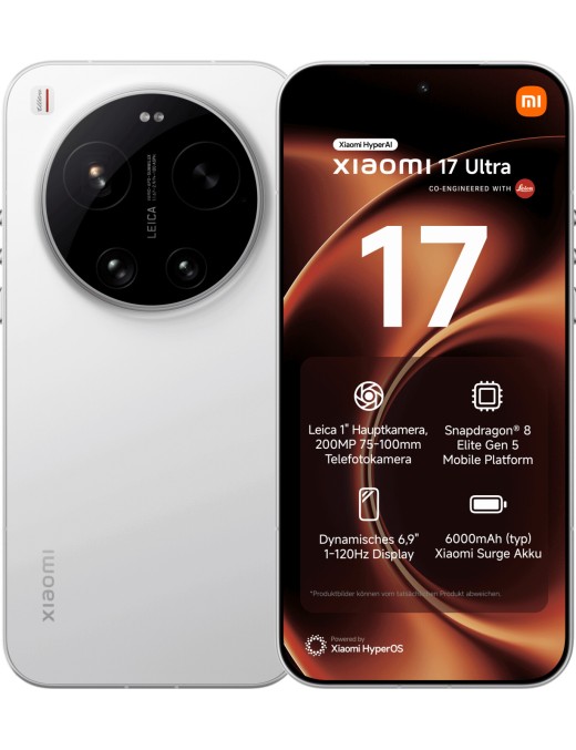 Xiaomi 17 Ultra 16GB+1TB 6.9" 5G White Dual Sim Europa