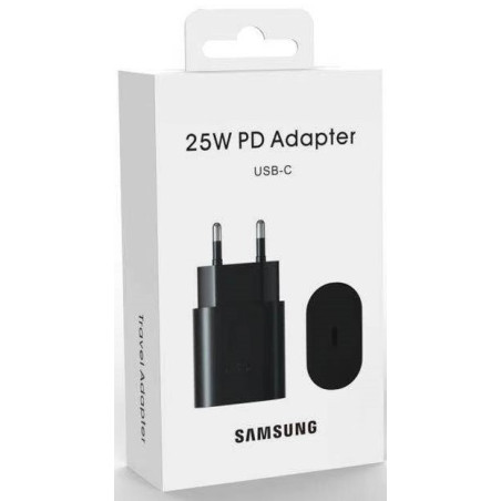 Samsung Caricatore 25W EP-TA800NBE FC USB-C Black