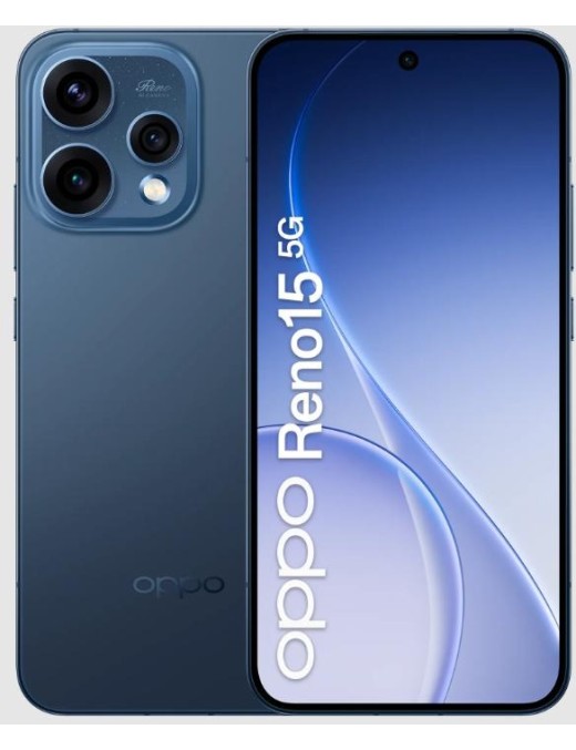 OPPO Reno15 8+512GB 6.59" 5G Twilight Black Italia Vodafone