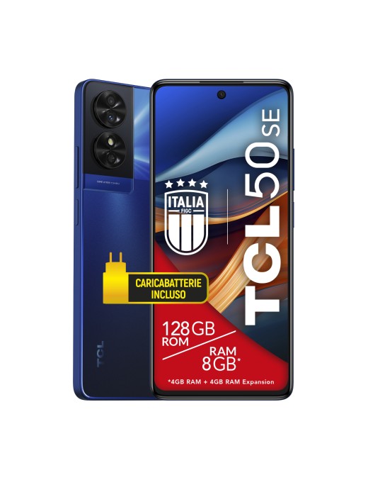 TCL 50 SE 17.2 cm (6.78") Dual SIM Android 14 4G USB Type-C 4 GB 128 GB 5010 mAh Blue