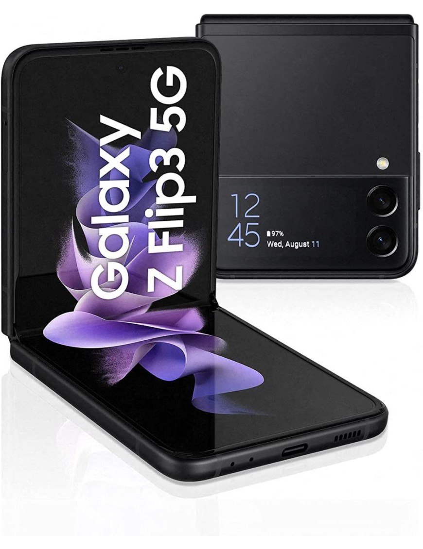 Samsung SM-F711B Galaxy Z Flip 3 8+128GB 1.9"/6.7" 5G Black DS Italia TIM