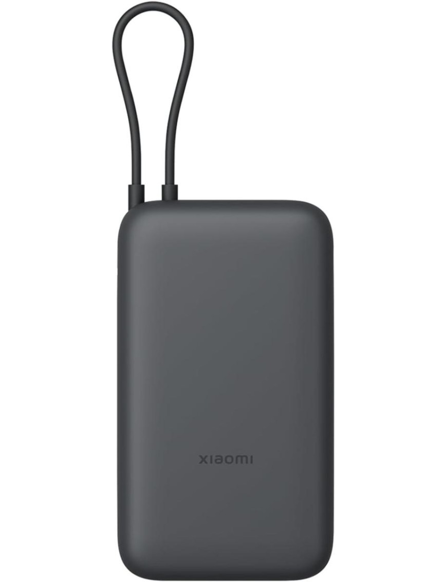 Xiaomi Powerbank 20000MAH 22.5W Cavo Integrato Usb-C Dark Gray