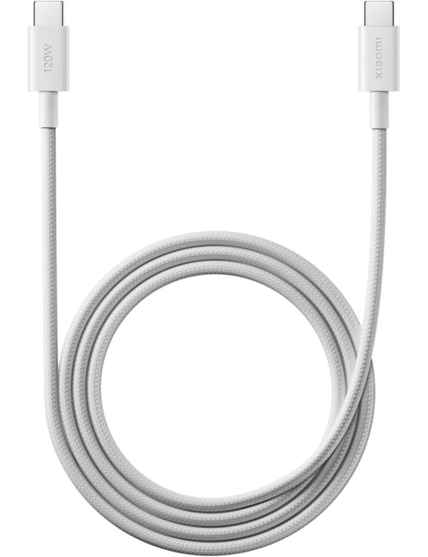 Xiaomi Cavo 6A USB-C to USB-C Fast Charge 120W 1m White