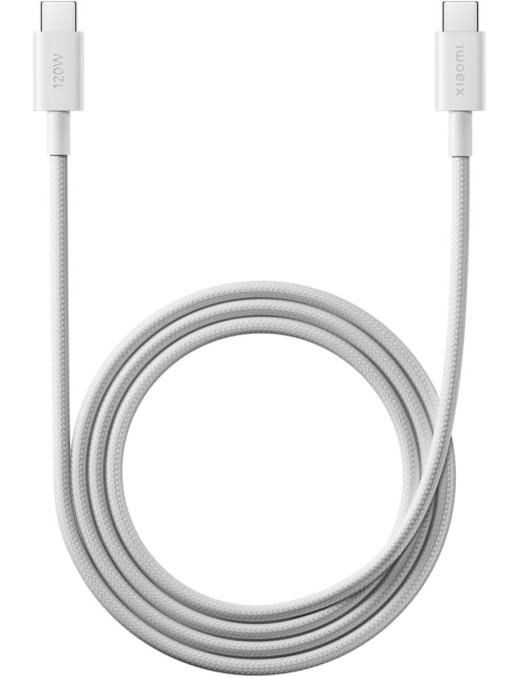 Xiaomi Cavo 6A USB-C to USB-C Fast Charge 120W 1m White