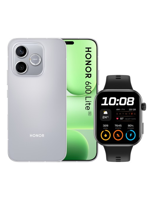 Honor Bundle 600 Lite 256GB Velvet Grey + Watch 2i Black Italia
