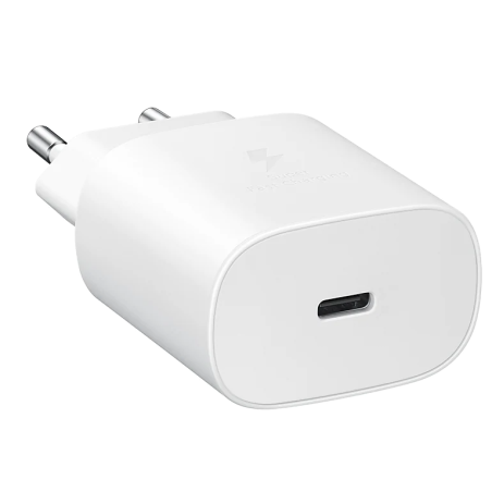 Samsung Caricatore 25W EP-TA800XW FC USB-C + Cavo 1m USB-C White