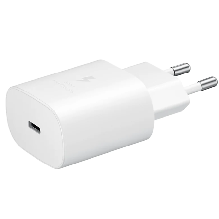 Samsung Caricatore 25W EP-TA800XW FC USB-C + Cavo 1m USB-C White
