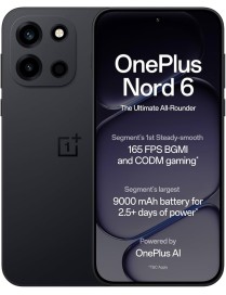 OnePlus Nord 6 8+256GB 6.78" 5G Pitch Black Europa