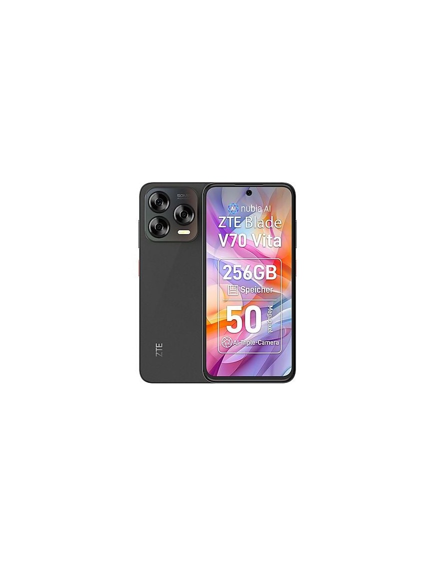 ZTE Blade V80 Vita 4+256GB 6.75" 4G Black Italia